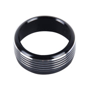 3 PCS Car Aluminum Air Conditioner Knob Case For Subaru(Black)