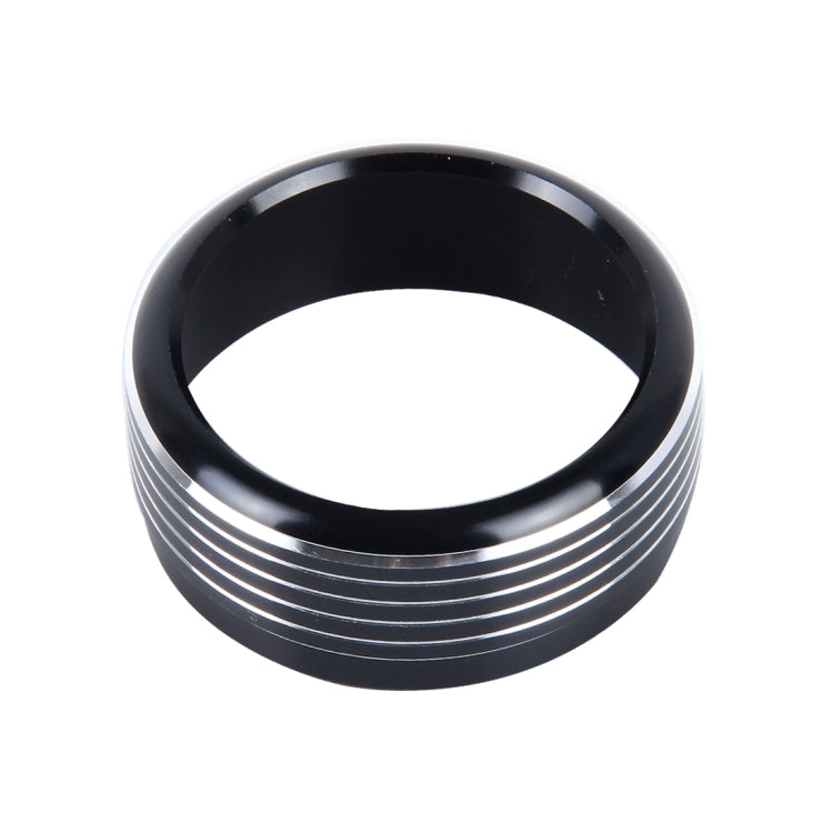 3 PCS Car Aluminum Air Conditioner Knob Case For Subaru(Black)