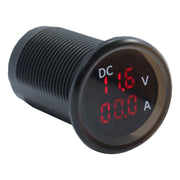 B3613  IP67 Water-resistant Car Modification 4.5-30V Voltmeter + Ammeter