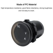 B3613  IP67 Water-resistant Car Modification 4.5-30V Voltmeter + Ammeter