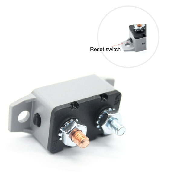 F3088-30A 30A Manual Reset Circuit Breaker Double Short Legs with Bolt 12/24V