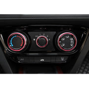 3 PCS Car Aluminum Air Conditioner Knob Case For Honda(Red)