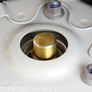 Car Metal Bump Stop Screw Cap(Gold)