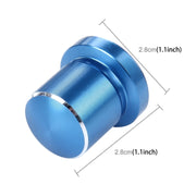 Car Metal Bump Stop Screw Cap(Blue)