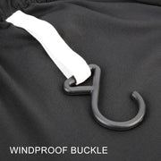 Anti-Dust Anti-UV Heat-insulating Elastic Force Cotton Car Cover for SUV, Size: M, 4.46m~4.77m (Black)