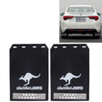 2 PCS WS-003 Premium Heavy Duty Molded Splash Mud Flaps Auto Front and Rear Guards, Small Size, Random Pattern Delivery(Black) - Mudguards by PMC TechLife | Online Shopping South Africa | PMC TechLife | Buy Now Pay Later Mobicred