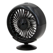 Portable Car Electric Cooling Fan with Base(Black)