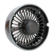 Portable Car Electric Cooling Fan with Base(Black)
