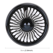 Multi-function Portable Car Air Outlet Sucker Electric Cooling Fan(Black)
