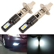 2 PCS H1 DC12V / 4.5W / 6000K / 360LM Car LED Fog Light with 6 CSP Lamp Beads, White Light (Black) - Fog / Driving Lights by PMC TechLife | Online Shopping South Africa | PMC TechLife | Buy Now Pay Later Mobicred