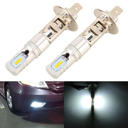 2 PCS H1 DC12V / 4.5W / 6000K / 360LM Car LED Fog Light with 6 CSP Lamp Beads, White Light (Silver)