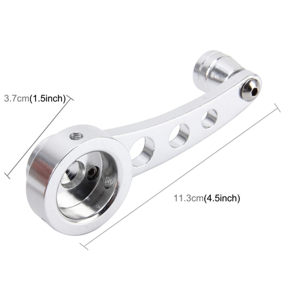 1 Pair Universal Car Wagon Door Window Crank Handle Winder  Manual Door Crank Handle Window Winders(Silver)