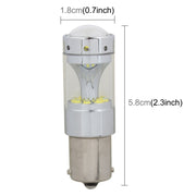 2 PCS 1157/BAY15D 60W Car Auto Brake Light with 12 XB-D Lamps, DC 12V(White Light)