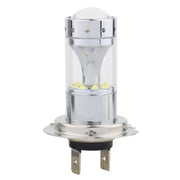 2 PCS H7 60W 1200 LM 6000K Car Fog Lights with 12 XB-D LED Lamps, DC 12V (White Light)