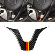 Car German Flag Carbon Fiber Steering Wheel Decorative Sticker for Mercedes-Benz - free shipping - PMc TechLife - Order now!