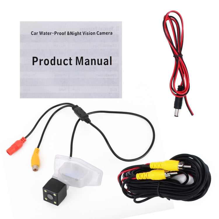 656x492 Effective Pixel HD Water-resistant 4 LED Night Vision Wide Angle Car Rear View Backup Reverse Camera for Honda Odyssey 2015-2018