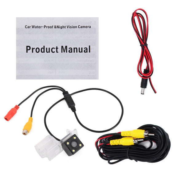 656x492 Effective Pixel HD Water-resistant 4 LED Night Vision Wide Angle Car Rear View Backup Reverse Camera for Ford Edge 2015-2018