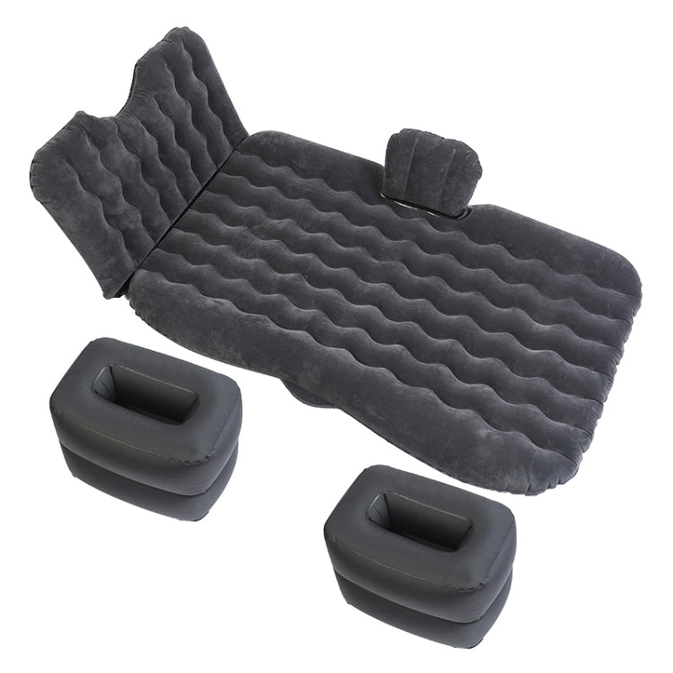 Universal Car Travel Inflatable Mattress Air Bed Camping Back Seat Couch, Size: 90 x 135cm(Black)