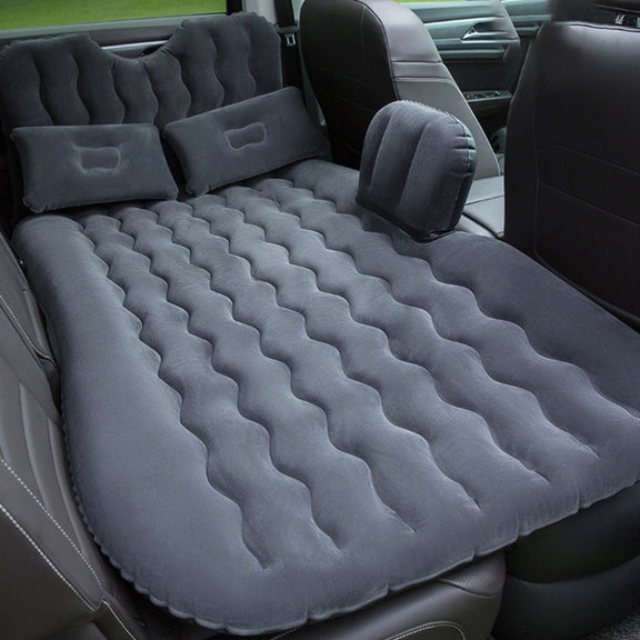 Universal Car Travel Inflatable Mattress Air Bed Camping Back Seat Couch, Size: 90 x 135cm(Black)