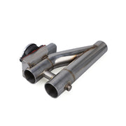 CNSPEED Y Shape 2 In 1 Car Remote Control Electric Exhaust Valve Pipe, Size: 2.5 inch