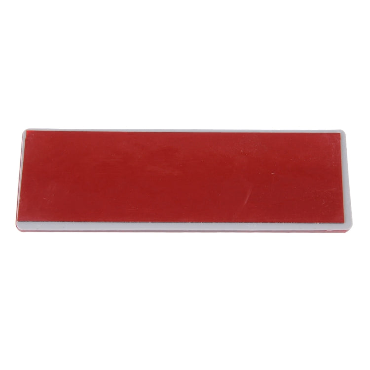 10 PCS Car Rear Bumper Warning Plastic Reflector and Sign(Red)