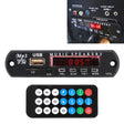 Car 12V Audio MP3 Player Decoder Board FM Radio TF USB 3.5 mm AUX, without Bluetooth and Recording - Car MP3 & MP4 & MP5 by PMC TechLife | Online Shopping South Africa | PMC TechLife | Buy Now Pay Later Mobicred