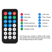 Car 12V Audio Bluetooth MP3 Player Decoder Board FM Radio TF USB 3.5 mm AUX, without Recording