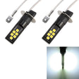 2 PCS H3 DC9-16V / 3.5W / 6000K / 320LM Car Auto Fog Light 12LEDs SMD-ZH3030 Lamps, with Constant Current (White Light) - Fog / Driving Lights by PMC TechLife | Online Shopping South Africa | PMC TechLife | Buy Now Pay Later Mobicred