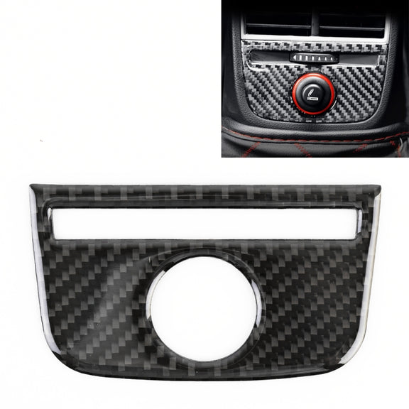 Car Carbon Fiber Rear Air Outlet Decorative Panel for Audi A3 2014-2018