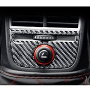 Car Carbon Fiber Rear Air Outlet Decorative Panel for Audi A3 2014-2018