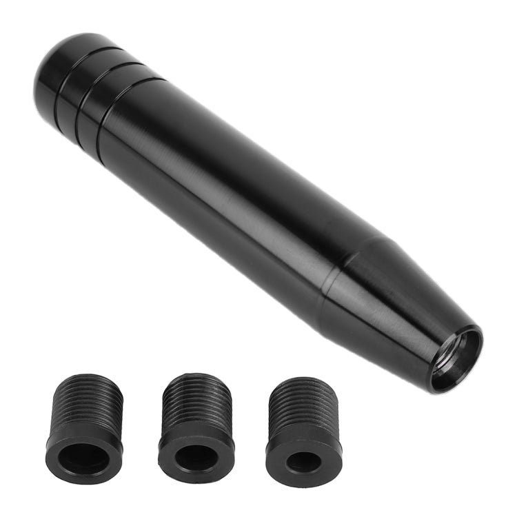 Universal Long Strip Shape Car Gear Shift Knob Modified Shifter Lever Knob, Length: 13cm(Black)