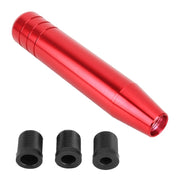 Universal Long Strip Shape Car Gear Shift Knob Modified Shifter Lever Knob, Length: 13cm(Red)