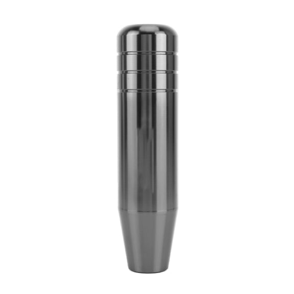 Universal Long Strip Shape Car Gear Shift Knob Modified Shifter Lever Knob, Length: 13cm(Silver Grey)