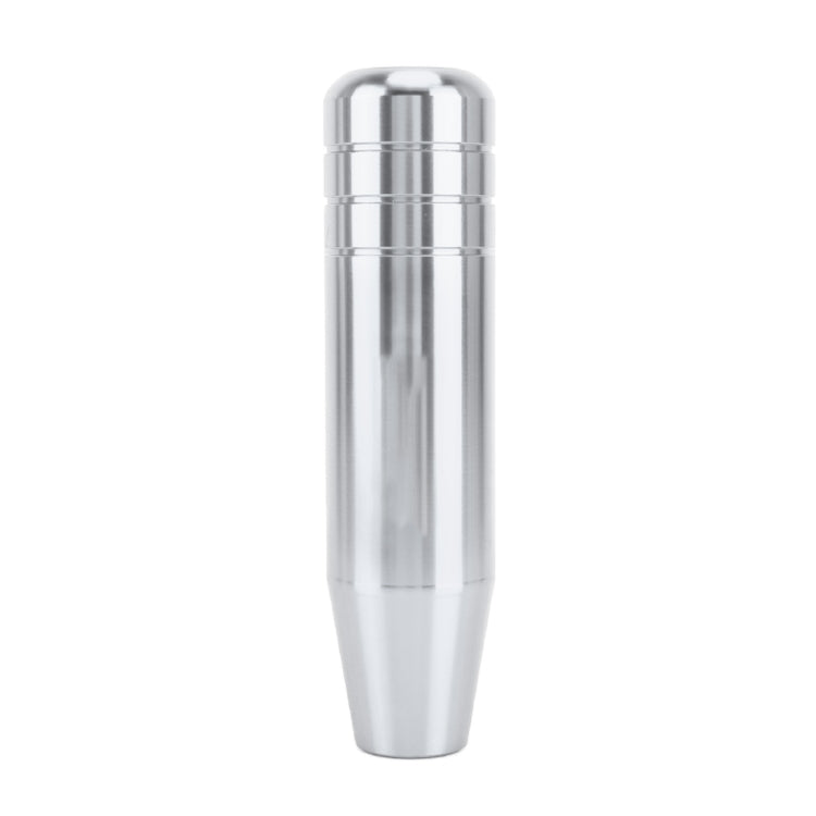 Universal Long Strip Shape Car Gear Shift Knob Modified Shifter Lever Knob, Length: 13cm(Silver)