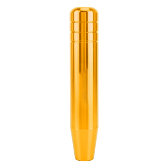 Universal Long Strip Shape Car Gear Shift Knob Modified Shifter Lever Knob, Length: 18cm(Gold)