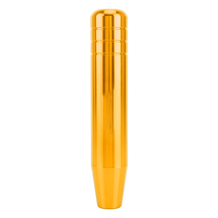 Universal Long Strip Shape Car Gear Shift Knob Modified Shifter Lever Knob, Length: 18cm(Gold)