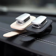 Car Multi-functional Sunglasses Clip Holder(Black)