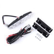 2 PCS LD-006 5730-6SMD 12W 1200LM 7000K White Light  Daytime Running Light.DC 12V - Running Lights by PMC TechLife | Online Shopping South Africa | PMC TechLife | Buy Now Pay Later Mobicred