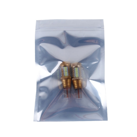 2 PCS  T15-4014-32SMD + 1 5W 650LM White Light LED Decode Car Clearance Lights Lamp, DC12V���Gold���