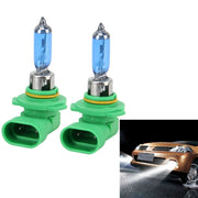 2 PCS 9005 Halogen Head Lamp 12V 100W 2400 LM 5000K Warm White Light