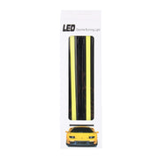 2 PCS 6W 400 LM 6000K DRL COB White Light Bar Car Light Source Water-resistant Daytime Running Lights, DC 12V