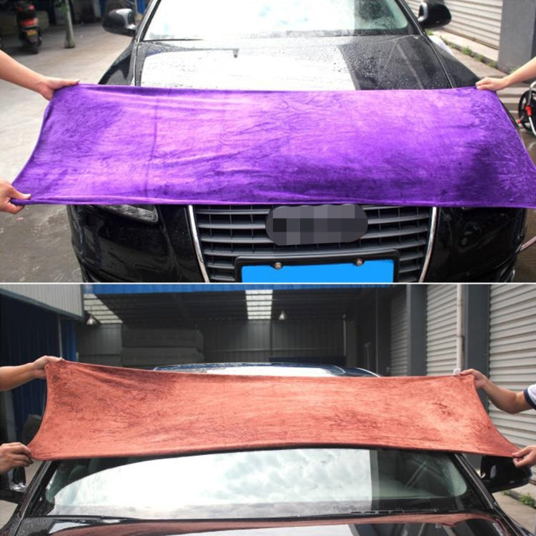 Wear Thick Velvet Cache Towels,Size���160 x 60cm,Random Color Delivery