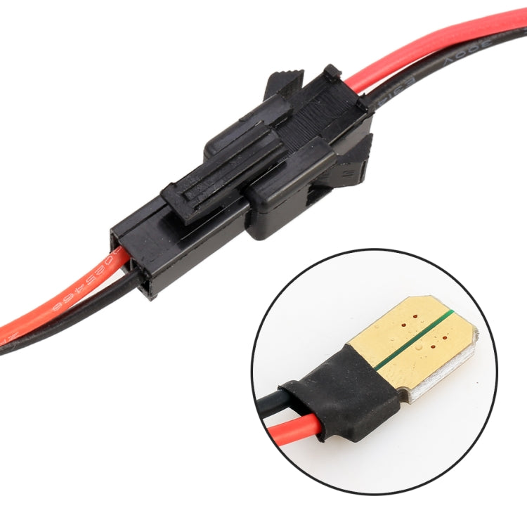 2 PCS DC12V / 2W / 6000K / 120LM Car LED License Plate Light 18LEDs SMD-3528 Lamps for Dodge, White Light