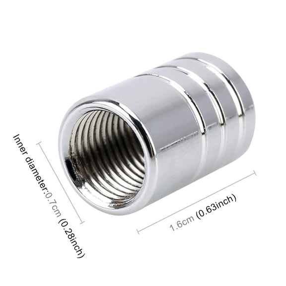 4 PCS Smile Pattern Gas Cap Mouthpiece Cover Gas Cap Tire Cap Car Motor Bicycle Tire Valve Caps