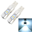 2 PCS T10 / W5W / 168 / 194 DC12V / 4.5W / 6000K / 360LM 6LEDs SMD-3030 Car Clearance Light, with Projector Lens Light (White Light) - Clearance Lights by PMC TechLife | Online Shopping South Africa | PMC TechLife | Buy Now Pay Later Mobicred