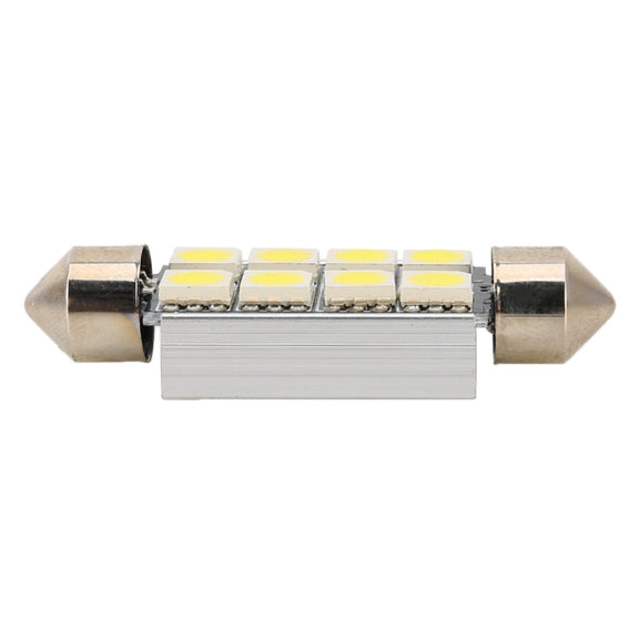 10 PCS 41mm DC12V / 2W / 7000K / 80LM 8LEDs SMD-5050 Car Reading Lamp(White Light)