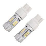 2 PCS 7443-T20-2835 10.5W 780LM 6000K 21 SMD 2835 LEDs Car Brake Light DC 12~24V(White Light)