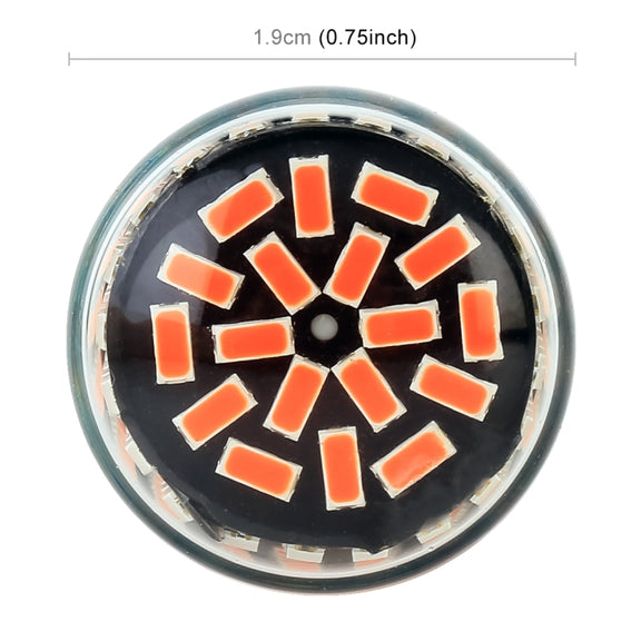 2 PCS T20 / 7440 DC12V / 18W / 1080LM Car Auto Turn Lights with SMD-3014 Lamps (Red Light)