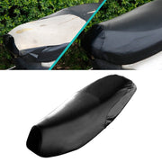 Water-resistant Motorcycle Black Leather Seat Cover Prevent Bask In Seat Scooter Cushion Protect, Size: XL, Length: 61-65cm; Width: 27-38cm