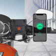 Portable Motorcycle Aluminium Alloy USB Charger Mobile Phone Holder, Handlebars Version - Battery Charger by PMC TechLife | Online Shopping South Africa | PMC TechLife | Buy Now Pay Later Mobicred
